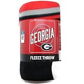Northwest NCAA Georgia Bulldogs Unisex-Adult Fleece Throw Blanket, 50" x 60", Campaign