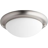 Quorum Lighting 1141-9165 12-Watt Dome LED Light Kit, Satin Nickel