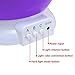 Night Lighting, 3 Modes Rotating Star Light Projector 4LED Romantic Night Lamp Projection, Cosmos Star Sky Moon Lamp Projector for Kids Baby Bedroom, Christmas Gifts BY Noza Tec (Purple)
