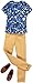 Barbie Ken Blue Print Shirt & Tan Pants