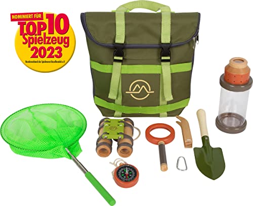 small foot Explorer Backpack Discover, outdoor toy for trips into nature, for children aged 3+ years, 12336