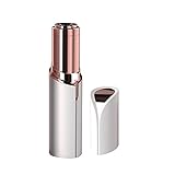 Heart Of Love Women's Facial Painless Portable Mini Hair Remover for upper lip, cheeks, chin hair - Peach Fuzz Epilator