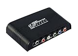 E-More 1080P HDMI To Component of Ypbpr Scaler Converter Supporting Coaxial Audio Output