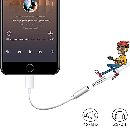 image for turelar for iPhone Headphone Adapter Dongle Connector for iPhone Xs/Xs