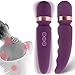 Electric Wand Massager, 10 Powerful Speeds Massage- Wireless USB Rechargeable Therapeutic, Handheld - Waterproof Personal Massager for Neck Back Foot Shoulder Legs, Muscle Aches and Sports Recovery