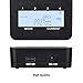 LiitoKala Lii-500 LCD Display Smart Universal Battery Charger with Car Adapter, Intelligent Charger for 3.7V Li-ion/1.2V Ni-MH Cylindrical 18650/26650/14500/21700/AA/AAA Battery-Capacity Test