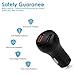 Car Charger,Quick Charge 3.0 Dual USB Ports 30 W UL Certified Fast Car Charger Adapter with iOS Cable Compatible with iPhone Xs Max/XS/XR/X/8/8 Plus/7/7 Plus/6/6 Plus/5S and More