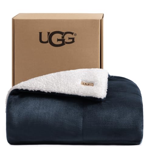 UGG Nita Reversible Plush Throw Blanket