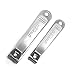 Premium Nail Clippers Set | Fingernail and Toenail Clipper with Nail File, Case and Emery Board | Stainless Steel Nail Cutter Tool Long and Wide for Precise and Clean Cuts | Buy Reliability