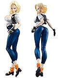 Dragon Ball Z Android 18 Lazuli sexy 20cm PVC New figurine toys Collection Anime Action Figure for Christmas gift 170806