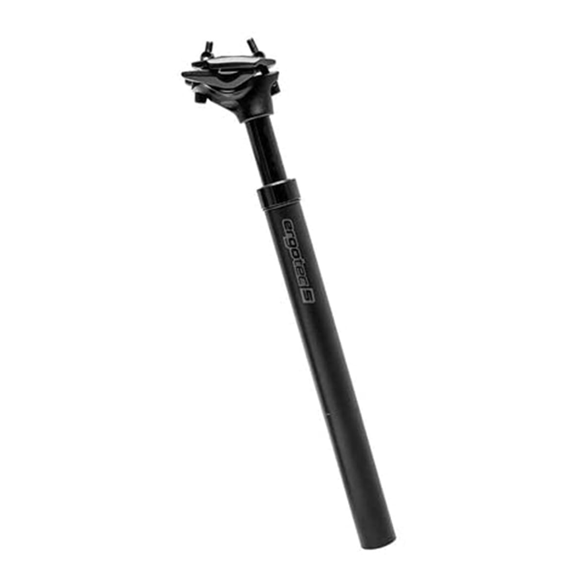ergotec Unisex - Adult SP-10.0 Spring Seatpost, Black, One Size