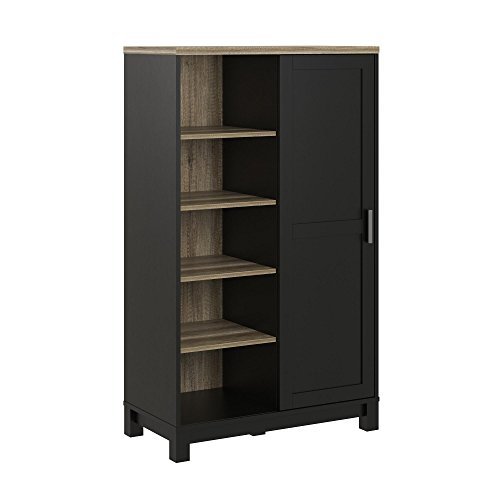 Ameriwood Home Carver Gentleman's Chest, Black Pricepulse