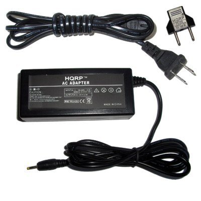 HQRP AC Power Adapter Cord for Kodak EasyShare Z650, Z700, Z710, Z712 IS, Z740 Digital Camera (incl. USA Plug & Euro Adapter)