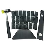 Laminate Wood Flooring Installation Kit with 20 spacers,Tapping Block, Pull Bar and Mallet #81224(A)