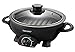 TRMC-40 Shabu and Grill Multi-Cooker, 4 quart, Black