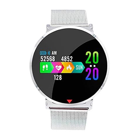 HUBI Reloj Deportivo SmartWatch, Reloj Inteligente con Pantalla a ...