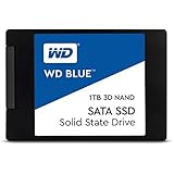 WD Blue 3D NAND 1TB PC SSD - SATA III 6 Gb/s 2.5"/7mm Solid State Drive - WDS100T2B0A