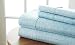 Simply Soft 4 Piece Sheet Set Polkadot Patterned, California King, Aqua