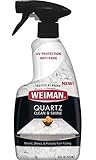 Weiman Quartz Countertop Cleaner and Polish - Clean & Shine Your Quartz Countertops Islands and Stone Surfaces with UV Protection