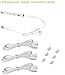 VIVO TV Home Theater LED Color Lighting Kit / USB Powered Backlight Set / Peel and Stick Light Strips (LED-V01)