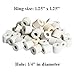 CNZ 1lb Bio Ceramic Rings Media for Aquarium Fish Pond Canister Filter, 6-pack