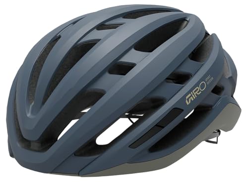 Giro - Agilis MIPS Helme - Erwachsene Unisex - Schutzausrüstung, Fahrradhelm, Rennradhelm, Rennrad-Schutzhelm, Saphirblau, M