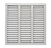 EcoAire 13x21 1/2x1 MERV 8 Pleated Air Filter, AC Furnace Air Filter, 6 Pack (Actual Size: 12 3/4