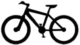 Mountain Bike Vinyl Decal Sticker 5.5