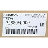 Subaru Cabin AIr Filter for 2019-2024 Forester 2025 Forester Wilderness 2022-2026 Wrx - 72880FL000 - Genuine OEM