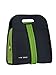 Mogingo Insulated Zippered Tote - Neoprene Lunch Cooler Bag with Dual Carrying Handle Options (green)