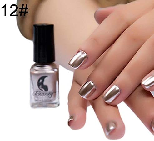 Splendidsun Metallic Mirrored Glitter Long Lasting Quick Dry Non-toxic Nail Polish