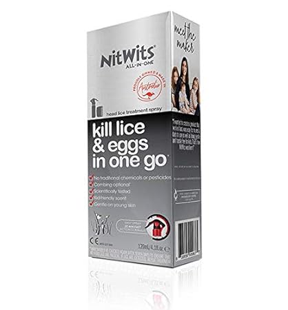 Nitwits All In One Head Lice Solution 120ml Amazon Co Uk Health