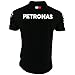 Mercedes AMG Petronas F1 Mens Black Polo 2018 S Black
