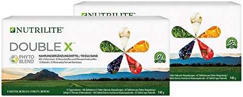 Nachfullpack Multivitamin Multimineralstoff Pflanzeninhaltsstoff Nahrungserganzungsmittel Nutrilite Double Xtm 2 X 31 Tagesrationen 280 G Amway