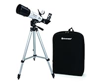Celestron EclipSmart ISO Certified, 2017 North American Total Solar Eclipse Refracting Telescope, White (22060)