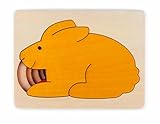 Hape Five Rabbits George Luck Wooden Layers Puzzle