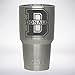 Split College Initial Monogram Name Decal for Yeti Tumbler 20oz or 30oz