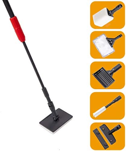 Beslands 水槽クリーナー 多機能掃除セット6 In 1 長さ調整可能 水槽ブラシ 水槽掃除用品 水槽コケ取り 水槽掃除ツール 水槽掃除セット こけとり アクアリウム藻類クリーン