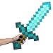 Diamond Minecraft Foam Sword