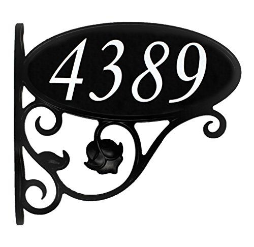 Address America USA Handcrafted Custom Made Double Sided Park Place Super Reflective Mailbox Address Sign - Large 4