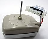 WR60X10072 - GE HOTPOINT REFRIGERATOR AC/DC evaporator fan motor located inside the freezer.
