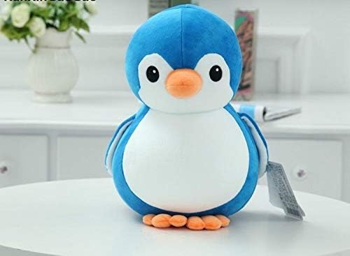 Triad basics Penguin Soft Toy for Kids 30cm | Soft Cute Plush Animal Toy (Blue)