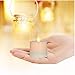 NONNO&ZGF Remote Flameless Candles, Votive Candles Set of 6 (H2 xD1.4) LED Tea Light Candles with Moving Flame