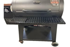 PBR Products Compatible with Austin XL Onyx Edition Shelf Diamond Plate - Black 8" Wide