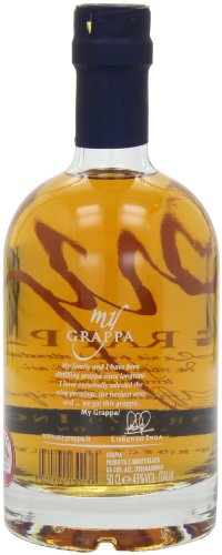 Inga My Grappa Affinata in Barrique Selection in Geschenkröhre (1 x 0.5 l) – Bild 2