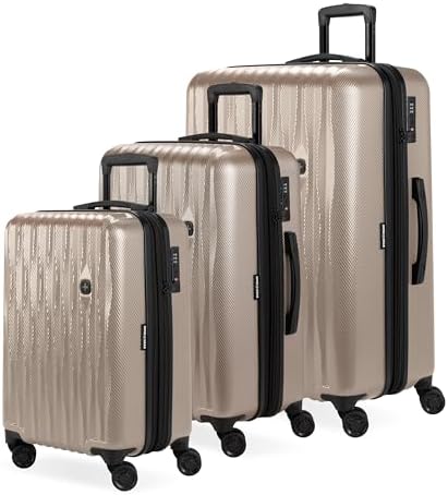 Amazon.com | SwissGear 8018 Expandable Luggage Set, 3-Piece