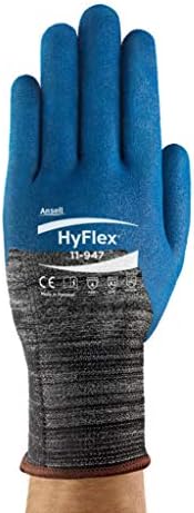 11947100-10 - HyFlex 11-947 Cut, Abrasion, and Oil Resistant Gloves, Ansell - Case of 144