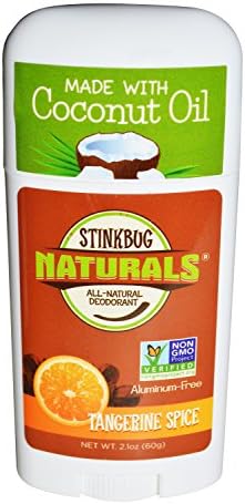 Stinkbug NaturalsTangerine Spice Natural Deodorant Aluminum Free No Parabans, 2.1 oz
