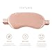Jenleestar Natural Silk Sleep Eye Mask - 100% of The Blindfolded Sleep Mask, Soft Eye Cover Eyeshade for Night Sleeping, Travel, Nap - Best Night Blinder Eyeshade for Men Women