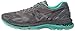ASICS Women's Womens Gel-Nimbus 19 LITE-Show Athletic Shoe, Dark Grey/Black/Reflective, 10 Medium US